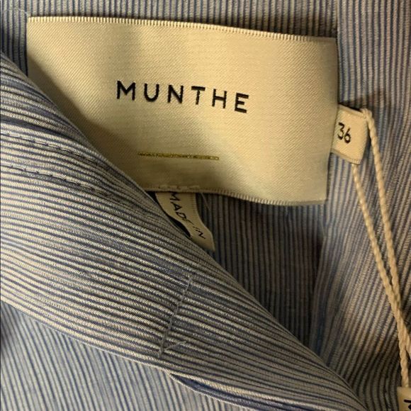 Button Down Dress Blue Size 4 - Picture 4 of 11